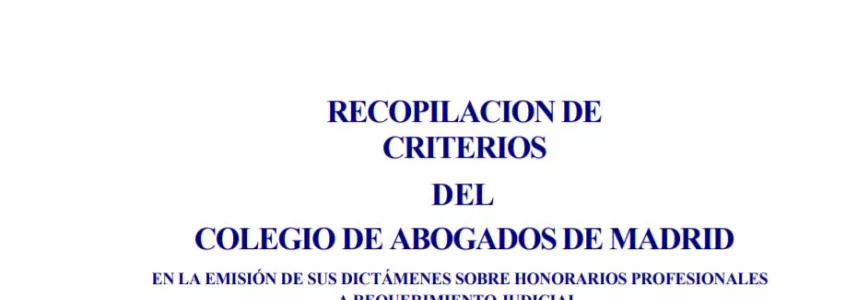 Minuta de un abogado
